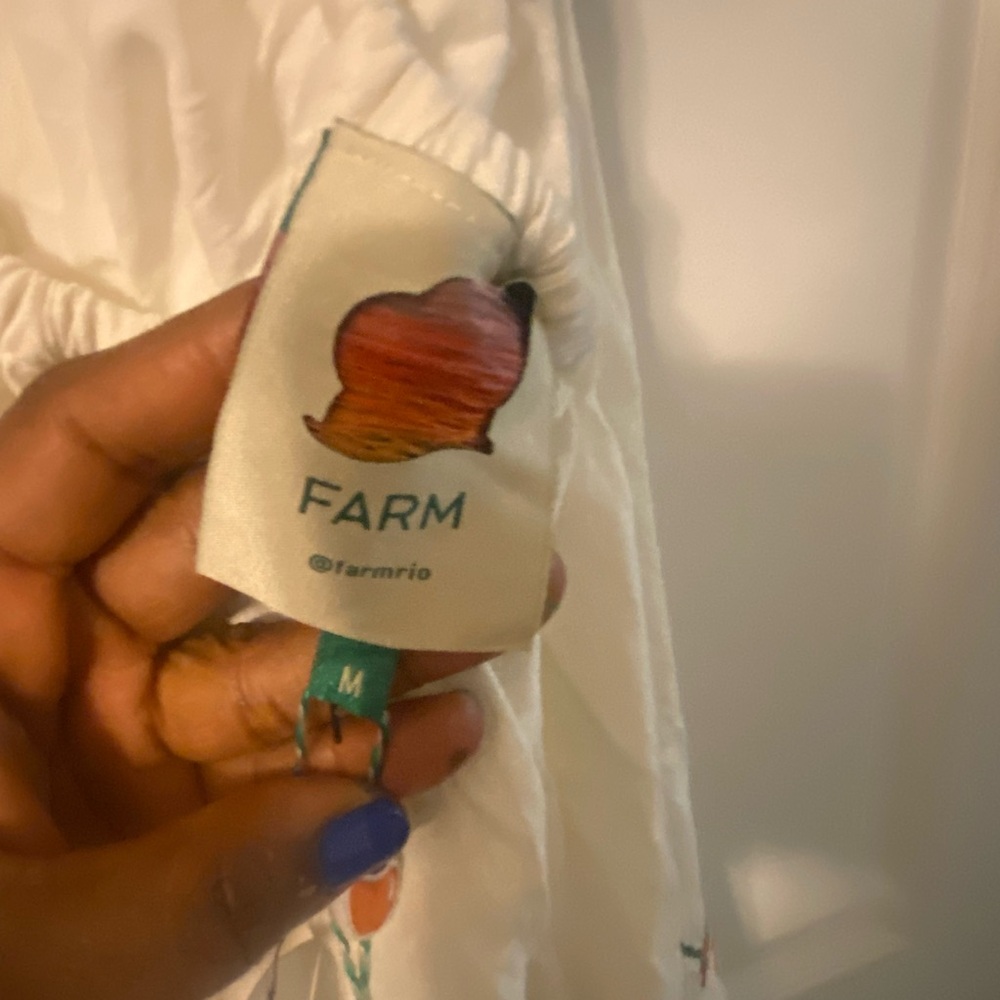 FARM RIO Pitanga one shoulder cut-out maxi dress - Picture 14 of 15